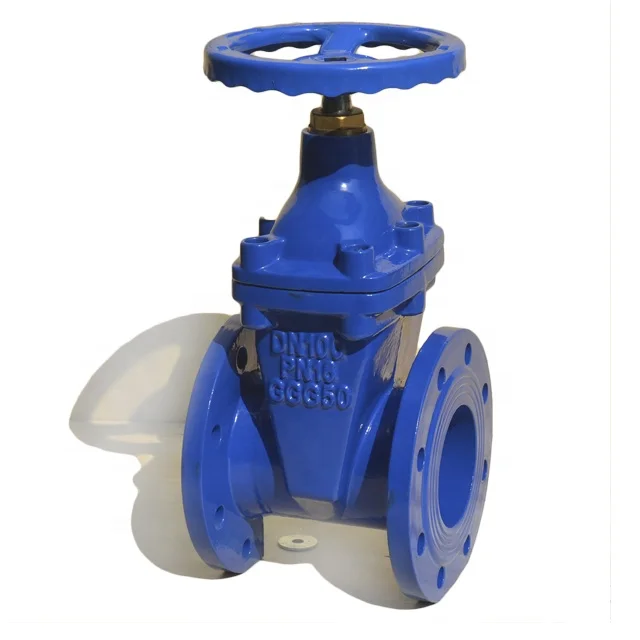 Чугунная Pn16 Dn100 воды Din 3352 F4 герметичное соединение фланцевый запорный