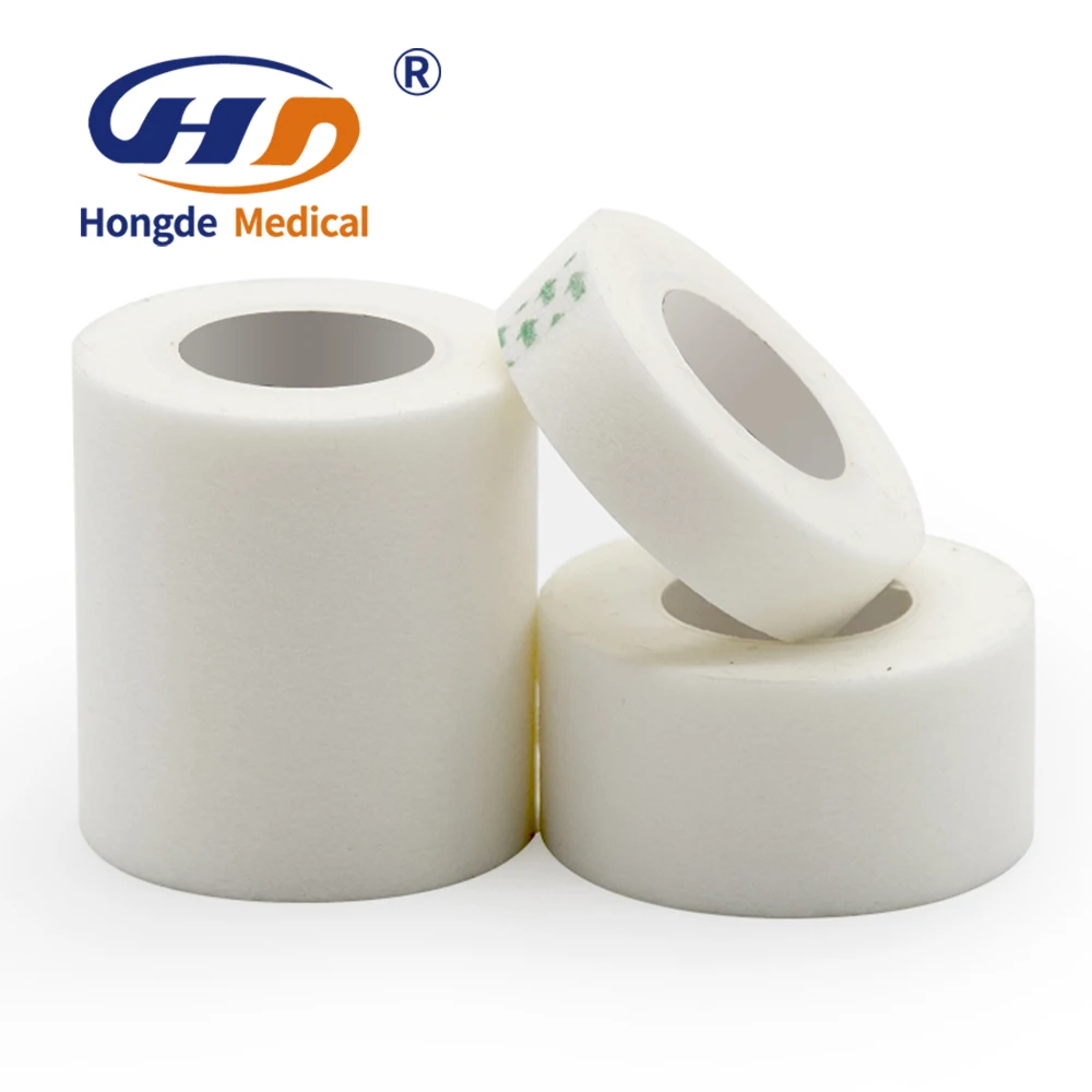 Waterproof Breathable Medical Surgical Paper Tape Non-woven Tape