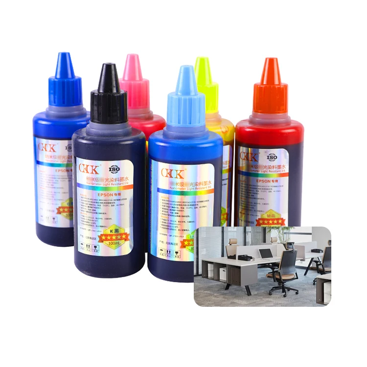 Private Label Dye Sublimation Transfer Ink For All Desktop Printers Refill Ink Kits
