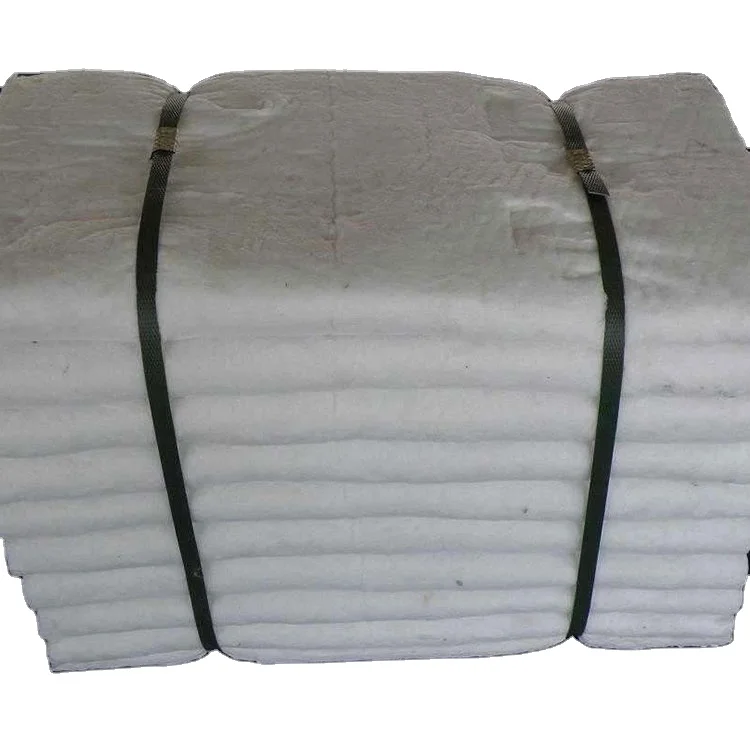 Aluminum silicate high temperature folding block heat preservation ceramic fiber module