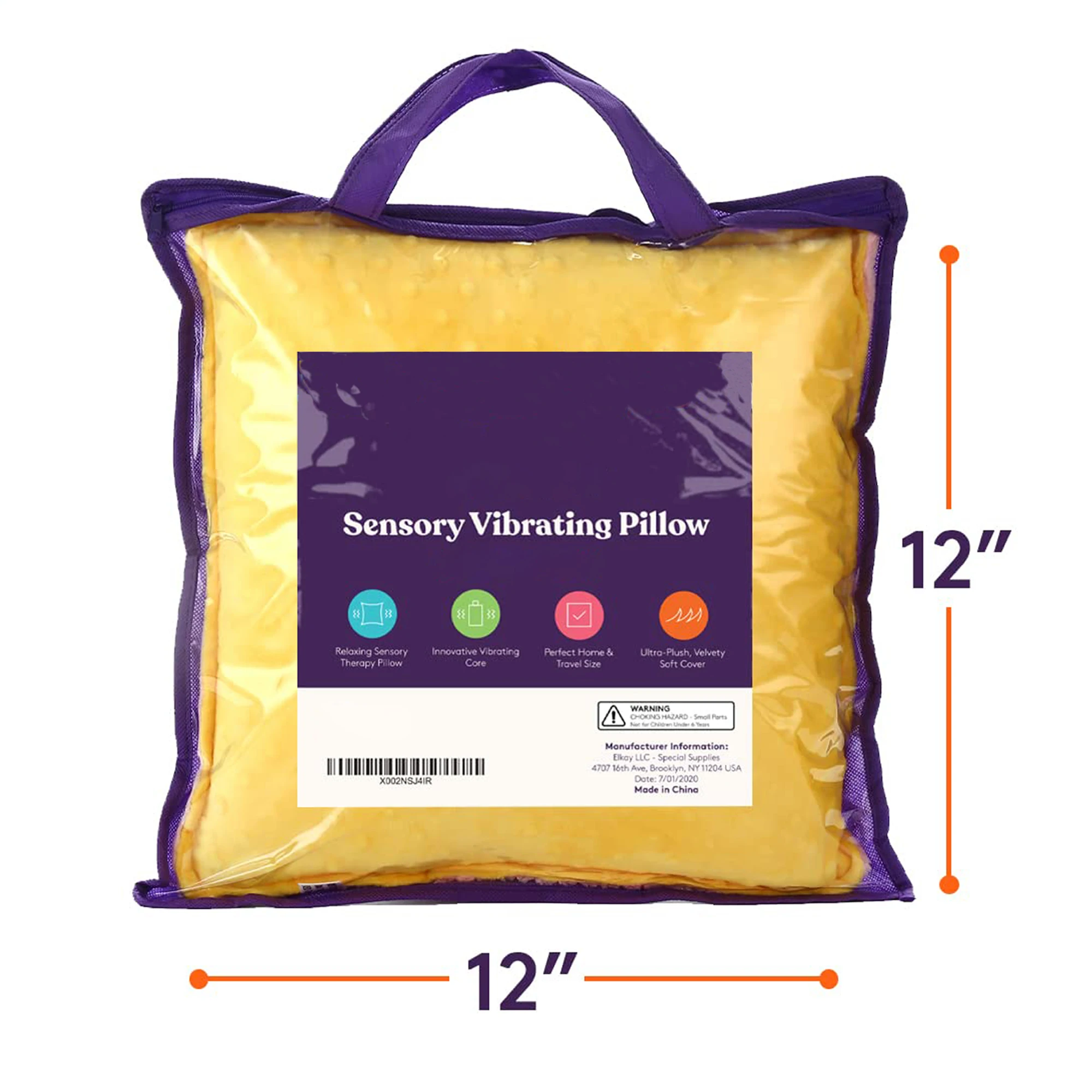 Adhd Multiple Color Options Wholesale Autism Products Fitted Bed Pillow Sensory Pressure For Therapy Kids