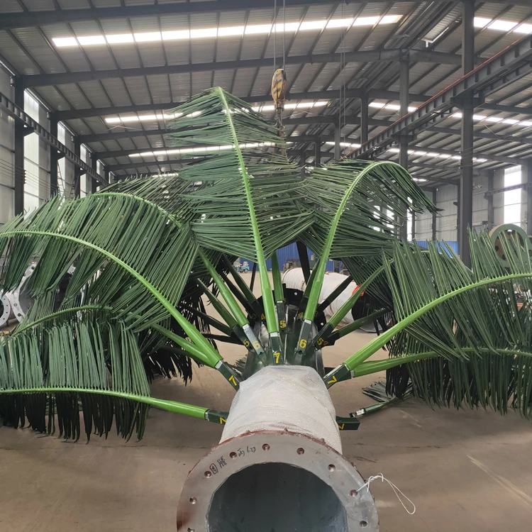 Оцинкованная стальная трубка, замаскированная башня деревьев, сигнальная башня телекоммуникации, сделано в Китае