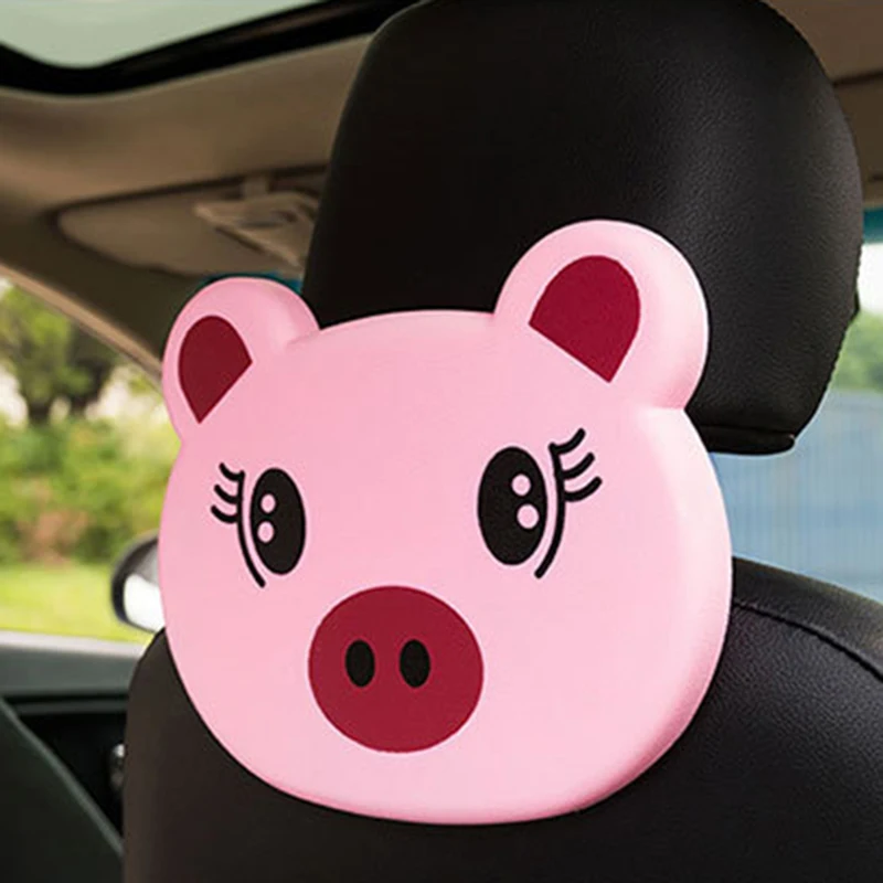 Cute Cartoon Backseat Table Foldable Multi-Function Portable Eating Tray Automobile Accessories Back Seat Car Food Tray