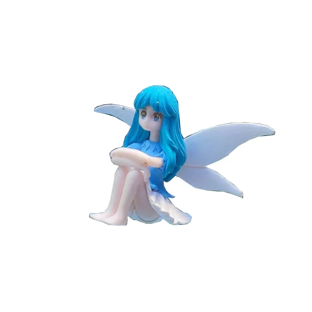 Fish tank Landscaping Floating Ornaments Flower fairy Little fairy Landscaping Underwater World Ornamental Creative Ornaments