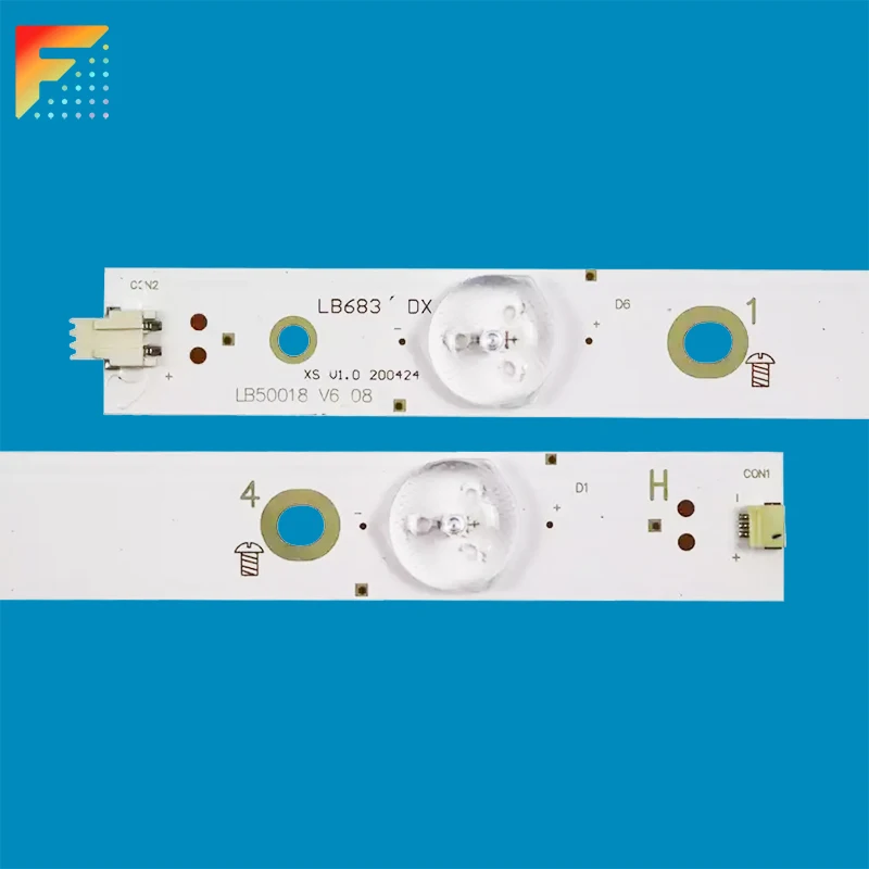 Светодиодная подсветка для 50-дюймового телевизора 50PFK6510 50PFF5655 50PFL6340 50PFT4509/12 50PFH5300 50PFK4009 LB50018 V5 _ 08 L Type V6