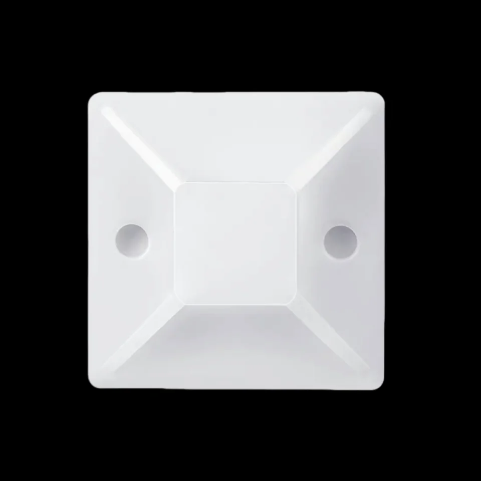 40*40 suction cups Nylon self adhesive cable clamps Cable tie fixing Plastic cable locator sheets Management clips Clamps