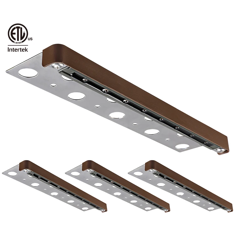 OEM & ODM 2700k 12 inch 5W 12V Low Voltage Hardscape Paver Lighting Outdoor Waterproof Retaining Wall Lights