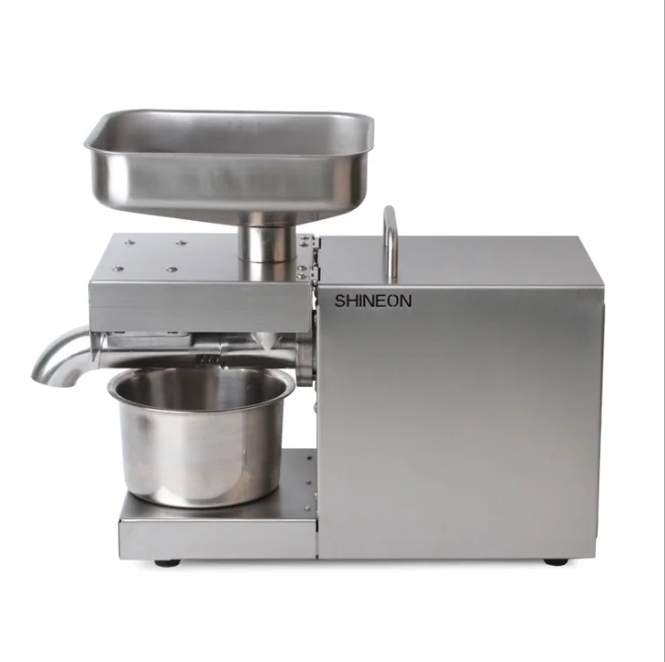 Household Sesame Coconut Hot And Cold Small Olive Oil Press Machine Price Cold Mini Oil Press Machine
