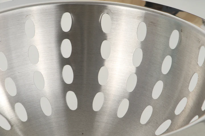 Stainless Steel Punch Bowl fruit basket thickened vegetable washing basket storage drain basket
