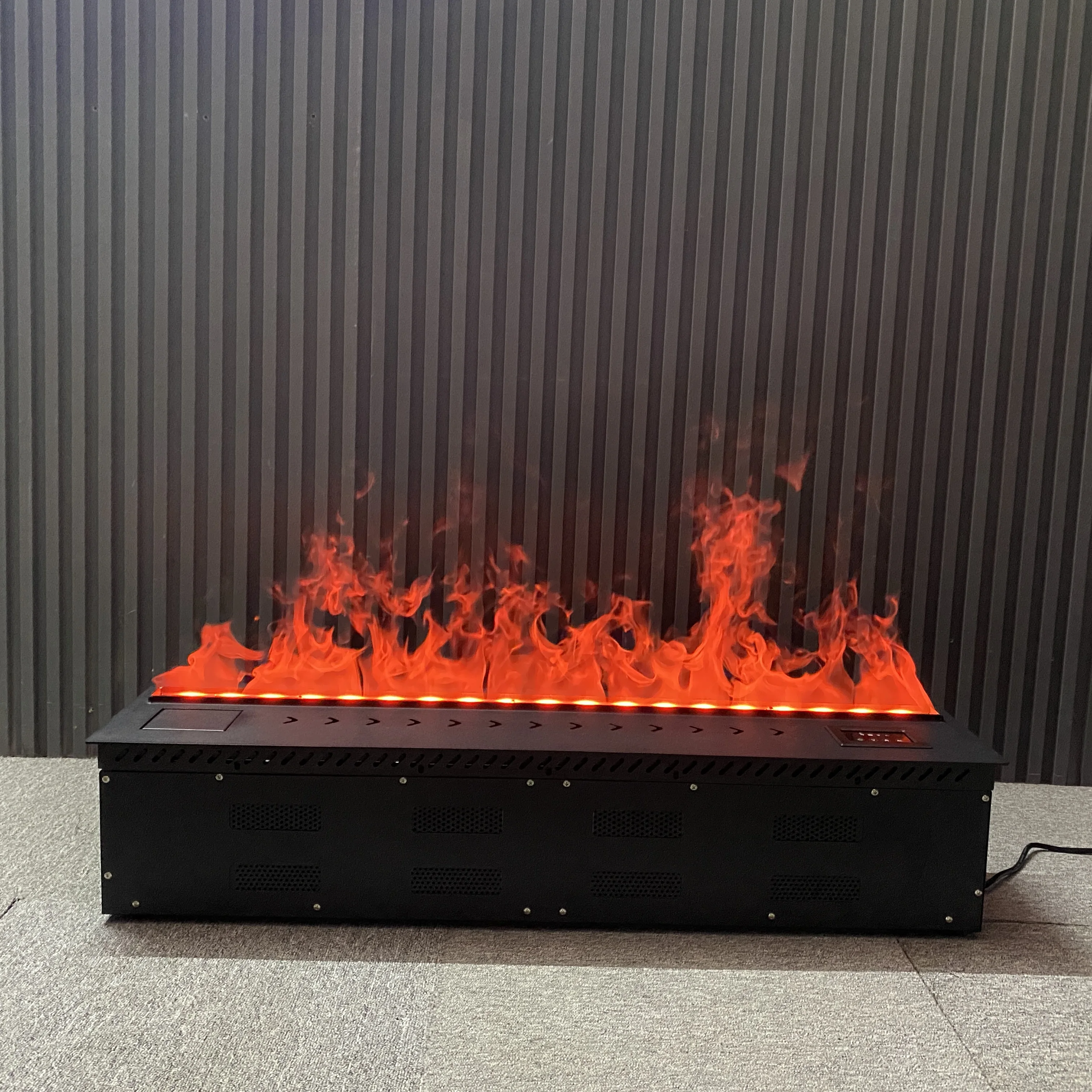 Decorative flame fireplace high-end manufacturers wholesale fake charcoal safety flame water fireplace