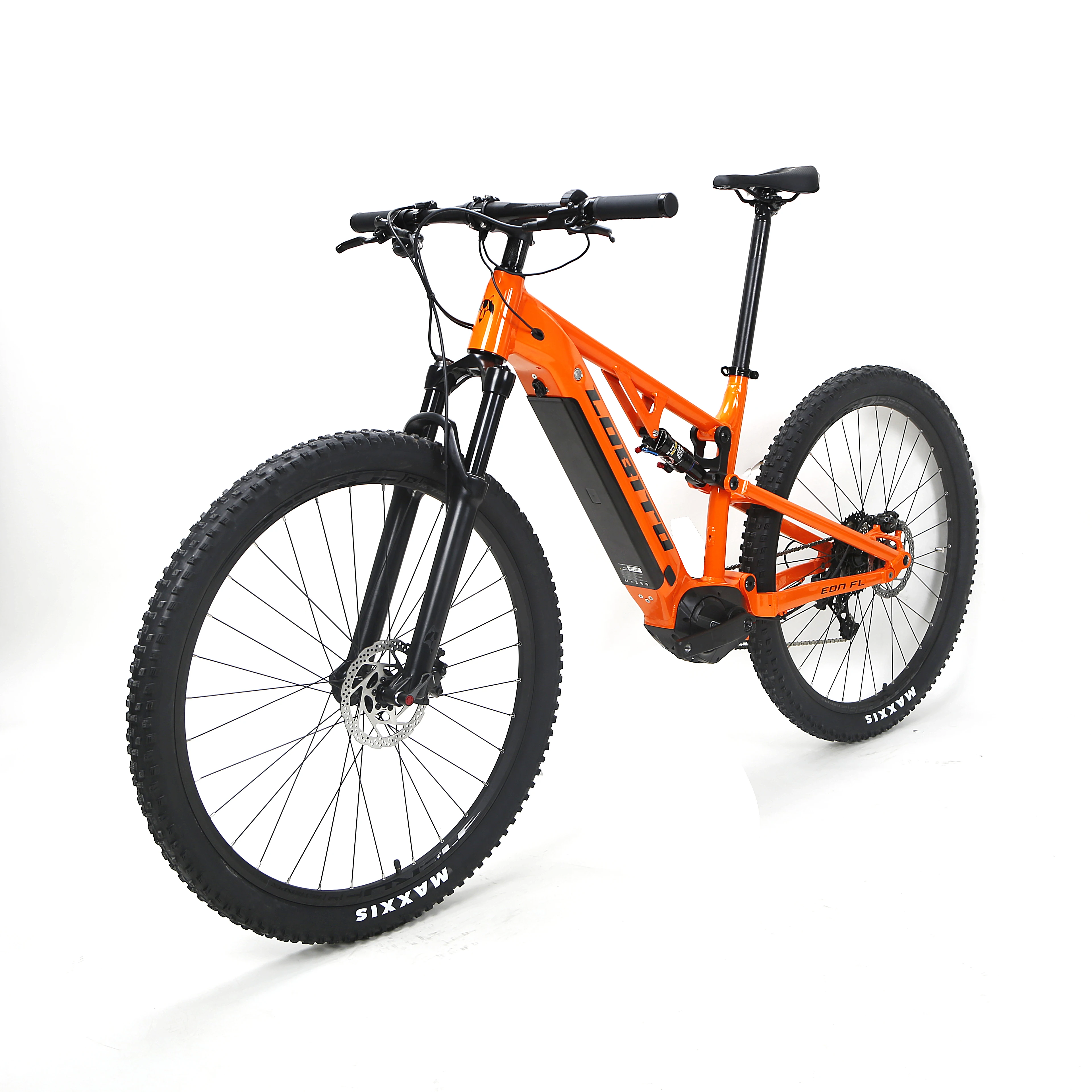 Bafang M500 600 MTB 27.5 29 Inch hidden battery Mid Drive e-bike Full Suspension mountain electric bike with middle motor