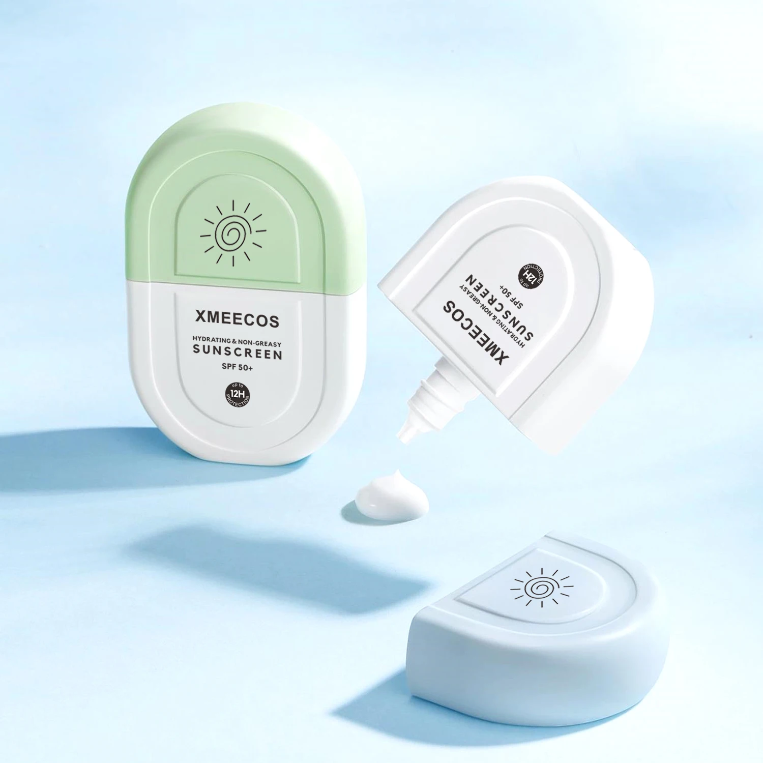 Лучший солнцезащитный крем с индивидуальной фирменной торговой маркой, органический солнцезащитный крем, водонепроницаемый отбеливающий минеральный солнцезащитный лосьон Spf 50