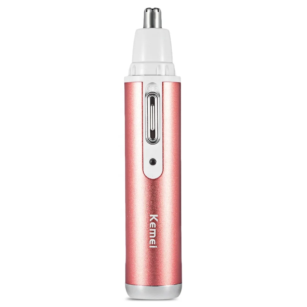 Kemei KM-6637 4Kemei KM-6637  Ladies Electric Nose Hair Trimmer