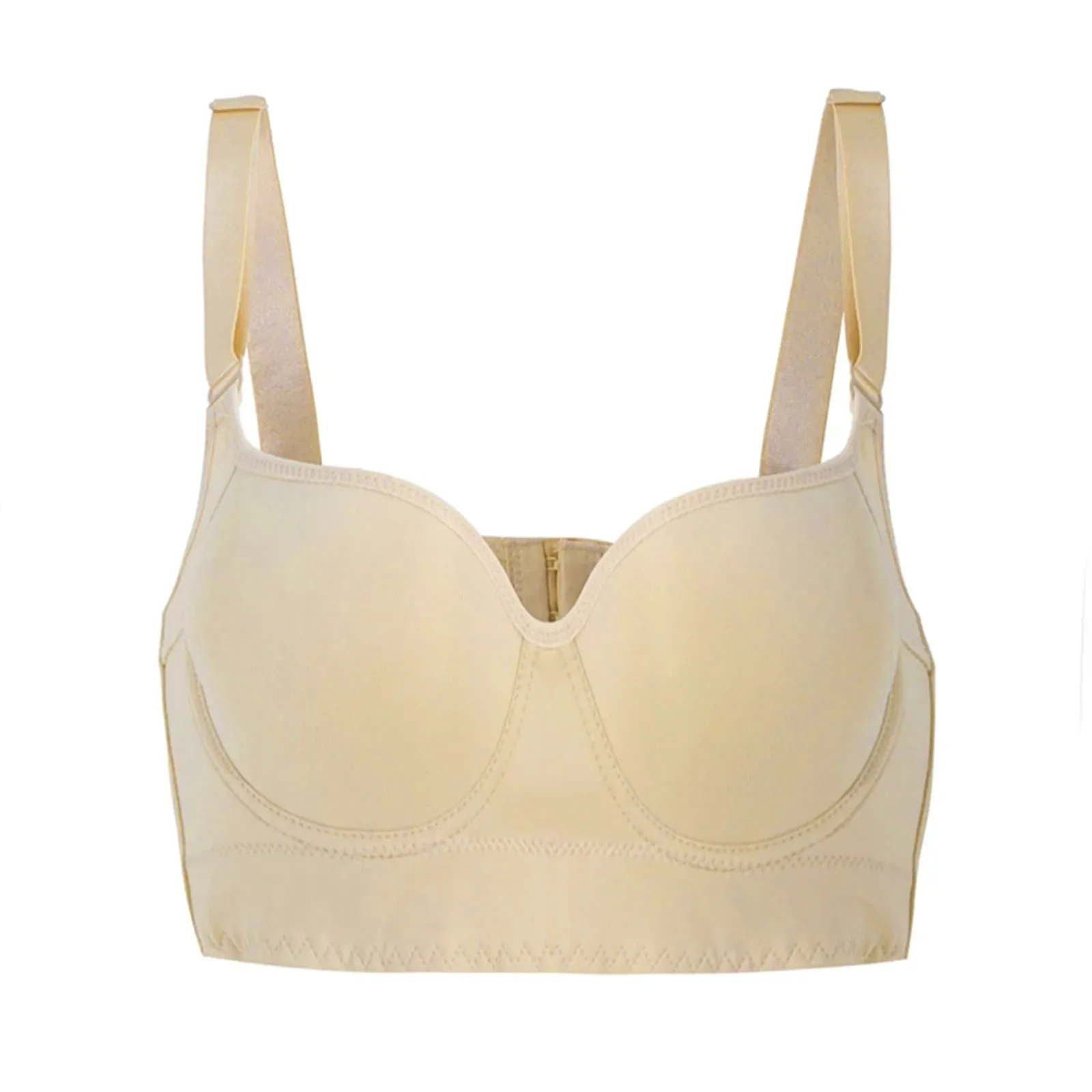 ZGBROTHERS 2024 Fashion Sports Large Big Cup Plus Size Bras for Women Full Back Coverage