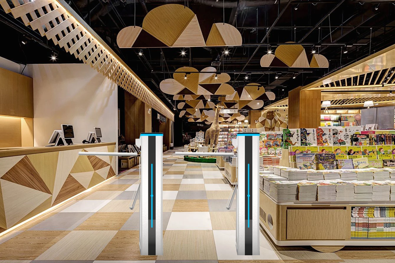 Hot Sale Anti-tailgating Gym Bridge Tripod Turnstile RFID Fingerprint Reader Turnstiles Gate Control