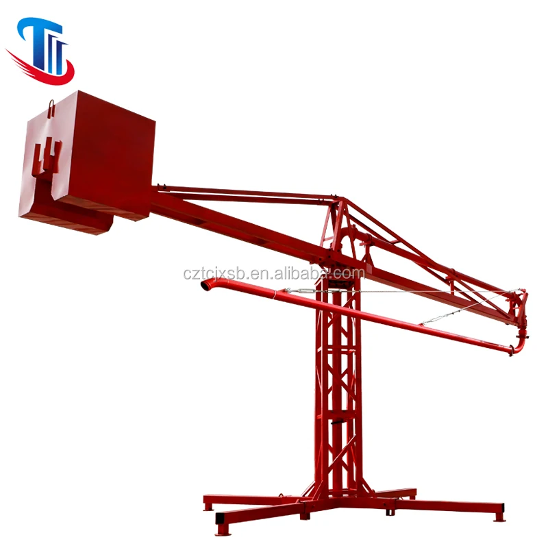 Electric Concrete placing boom Manual Concrete pump machine for Construction