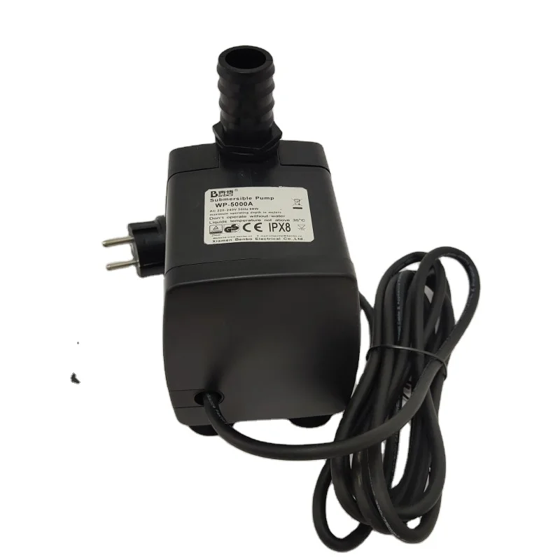 GS Certificate High Pressure 5000L/H  1300GPH submersible water pump for garden fountain water-5000A