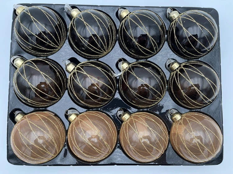 Hot Selling Decorative Decoration Lights Decorations Ornaments Glass Ball