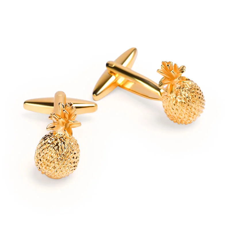 
Top Gold Color Cufflinks Letters/Alien/Square/Dragon/Maple leaves/Balance/Name Cuff Links 