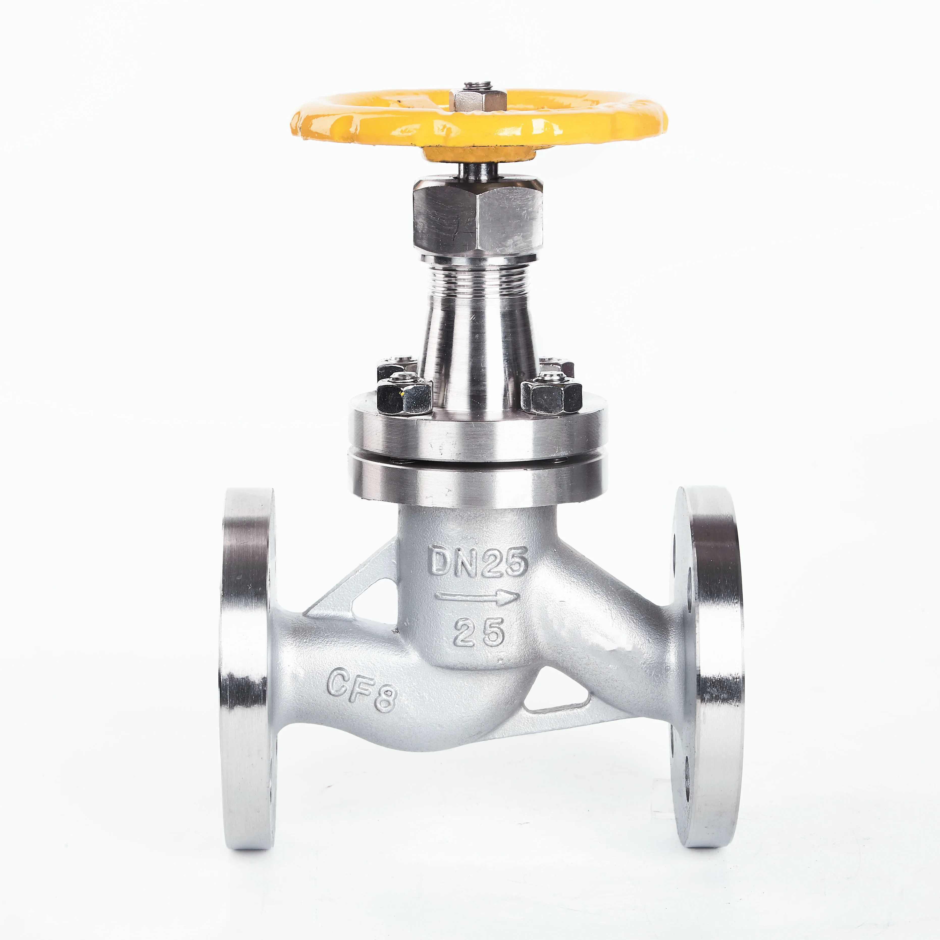 carbon steel WCB 3inch bellow seal PN25 flange Chlorine Valves