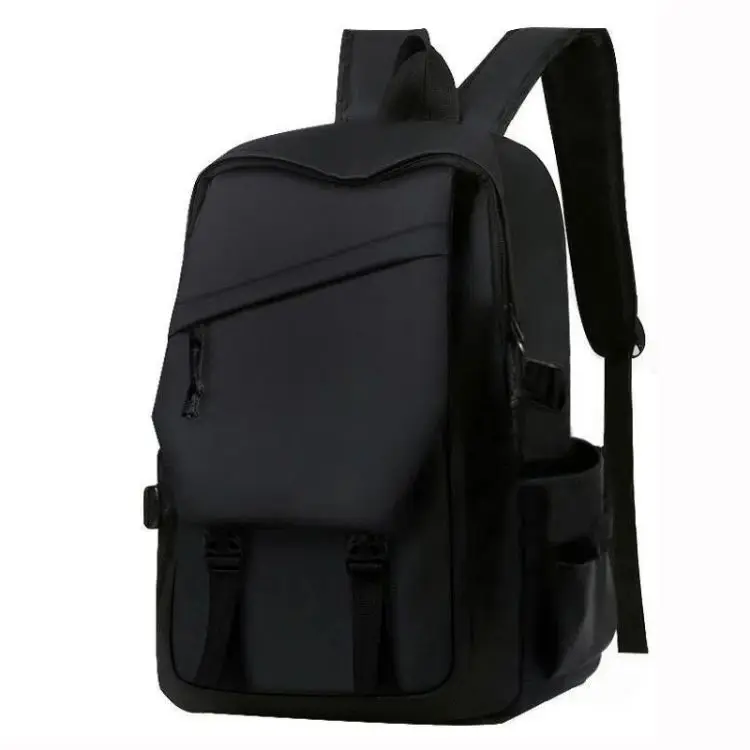 manufacture custom black printed personalized brand oxford back pack bag cheap school book backpack with logo for teenage