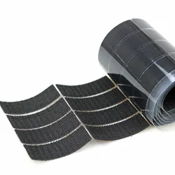Customized any size and pantone color fastener tape strong sticky self adhesive hook and loop fabric