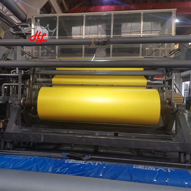 HL Stocklot 550 Gsm 1000 Gsm Waterproof PVC Coated Canvas Tarpaulin Price