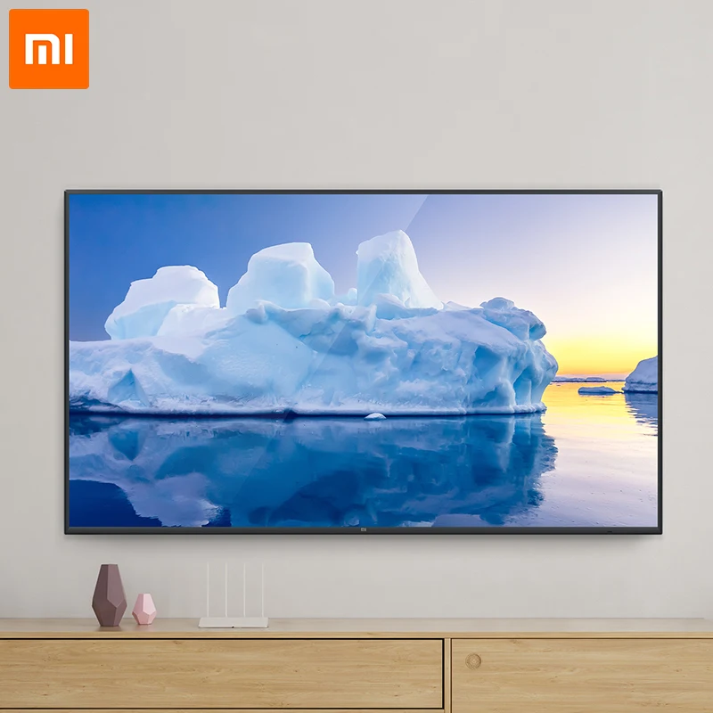 
 Xiaomi Mi TV 4S 75 дюймов 4K Ultra HD TV искусственного интеллекта телефонной сети 43 50 55 дюймов 4A 4C ТВ HDR телевидения  