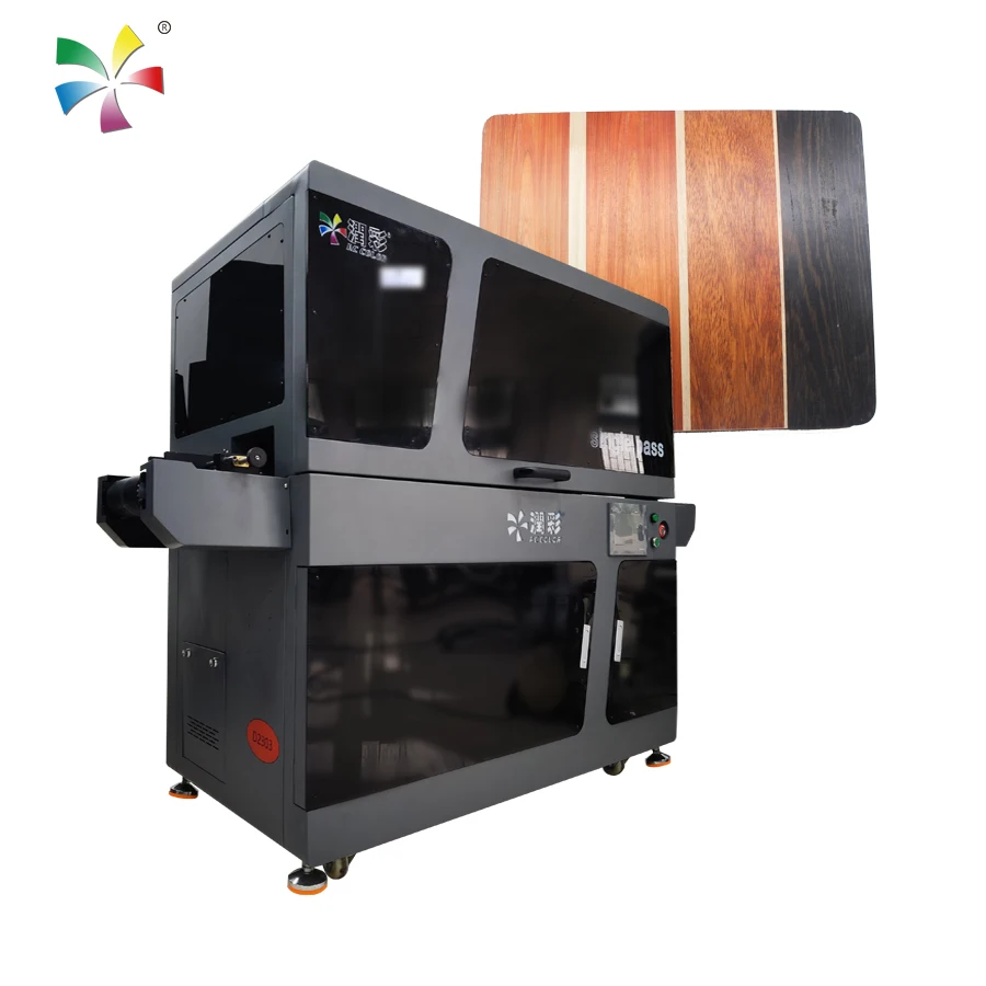 Single Pass Panel Material Digital Printing Machine Manufacturer High Speed UV LED Inkjet Printer