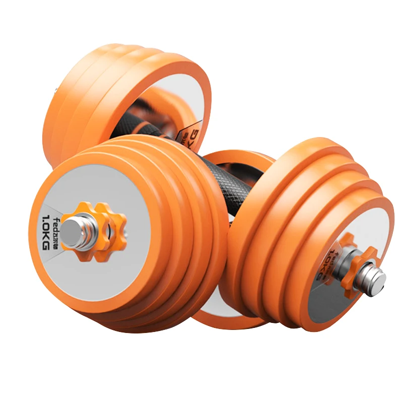 
Wireless APP Weight Lifting Dumbbell And Barbell Equipment Set 20Kg 45Lb Adjustable Dumbbell 