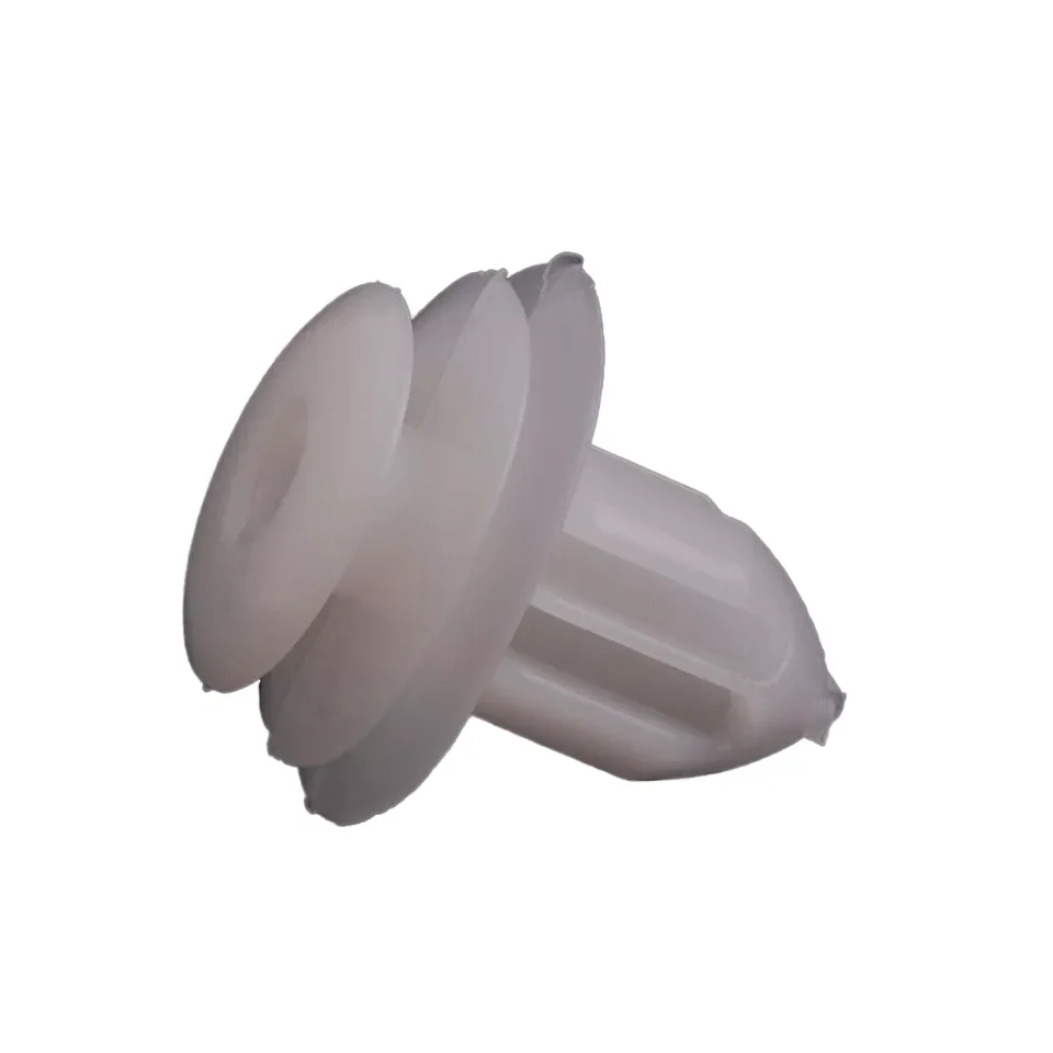 Оптовая продажа QGC-B001 крепеж и зажим белого цвета 1000 шт./упаковка 20 пакетов/коробка пластиковые зажимы для кузова автомобильные бампера