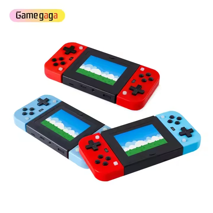 3.5 inch detachable high-definition screen 2.4G wireless controller doubles 1000 in one