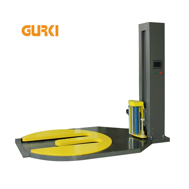 Automatic Pe Film Turntable M Stretch  Pallet Wrapper M Type Stretch Pallet Wrapping Machine