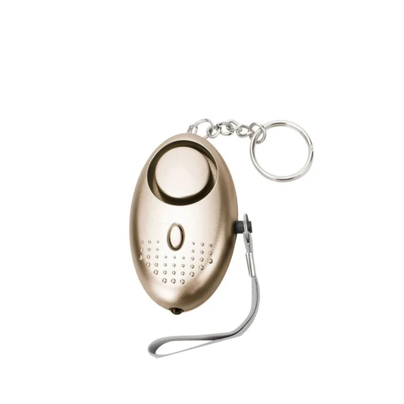 Hot sell self defense keychain 130db personal safety alarm key chain