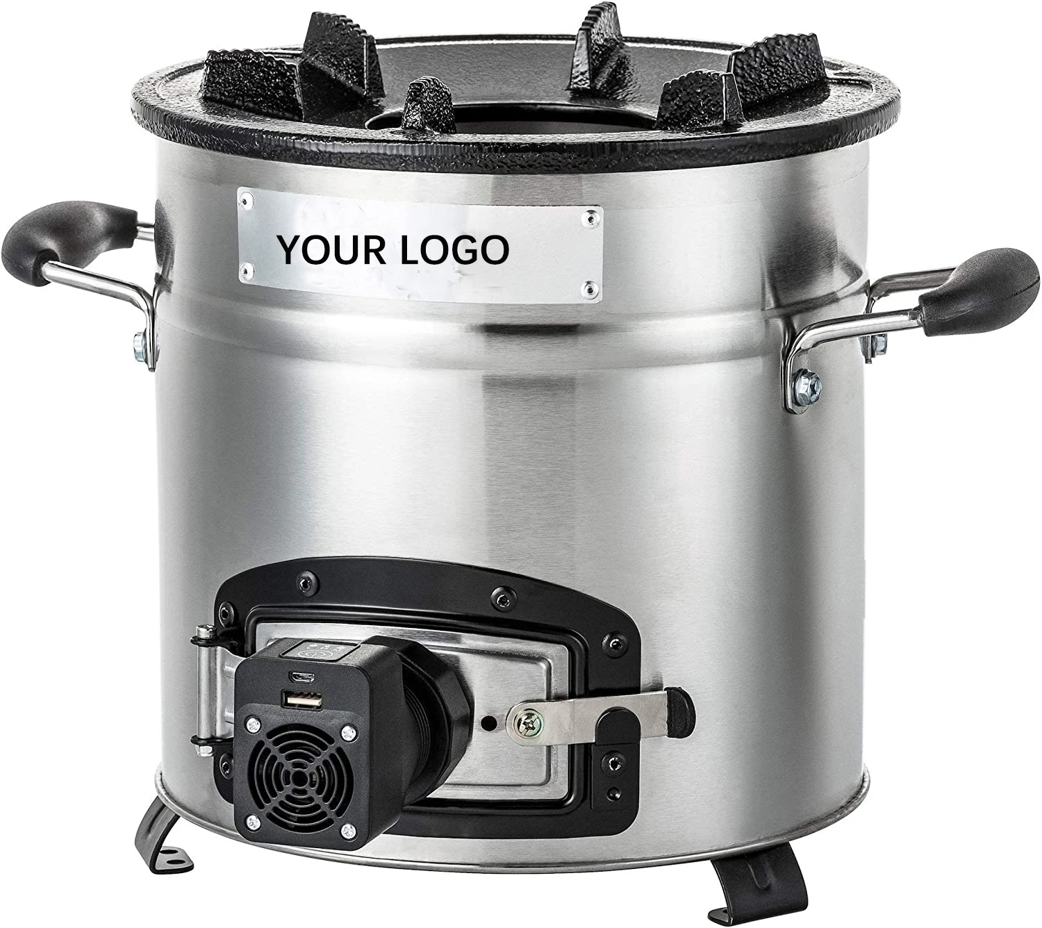 environment-friendly Outdoor household charcoal cook stove Gasifier Rural smokeless stove