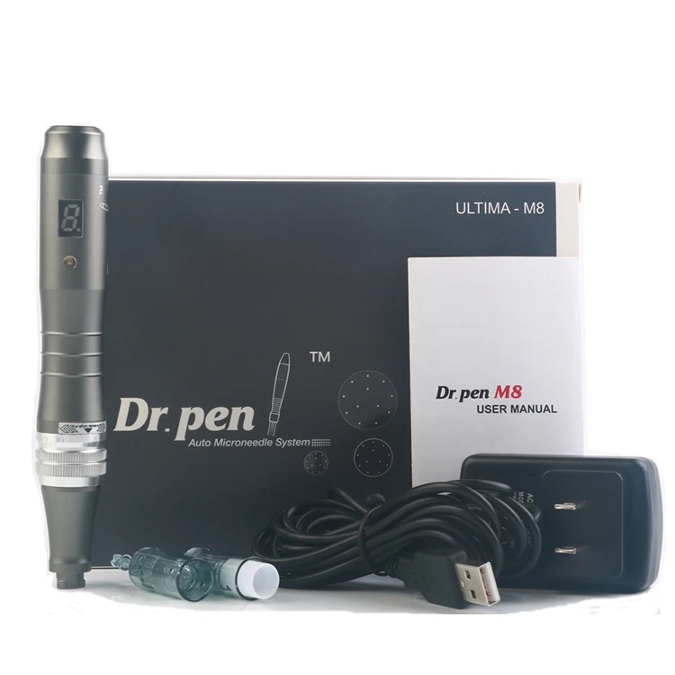 2021 Newest Wireless dermapen profesional dr pen m8 microneedle acne removal needle derma pen, auto dermapen