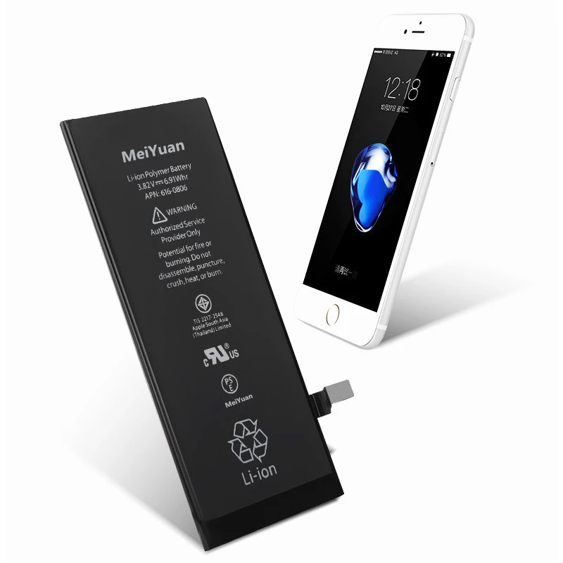 
5S горяч-продавая большой емкости литиевых батарей 0 циклов 100% емкости OEM индивидуальное изготовление от производителя или без торговой марки 5S батареи мобильного телефона 