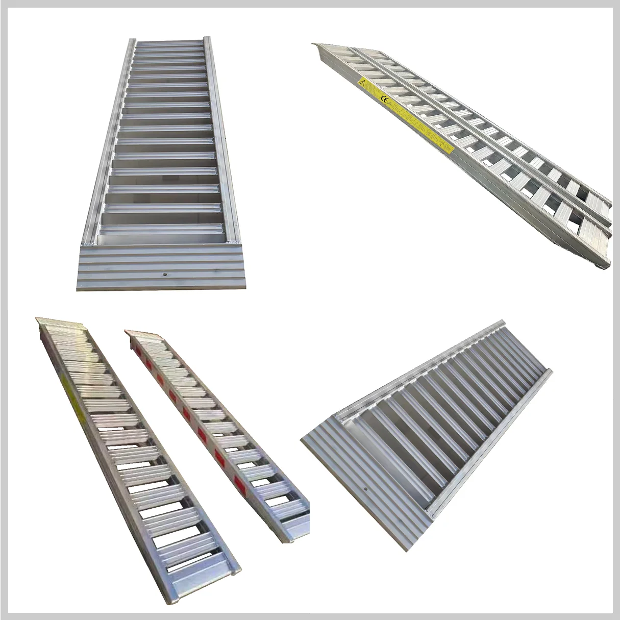 car aluminum slope ramps for loading and unloading