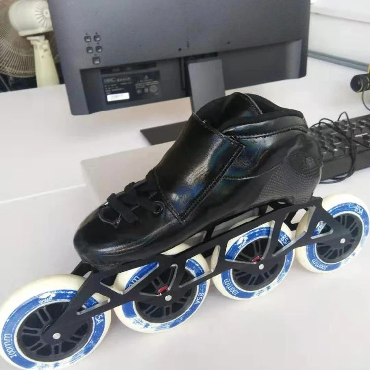 
Factory Hand-made Customized Color Microfiber Speed Inline Skate Wheels for Man Women Skates carbon fiber Adults Roller Skates 