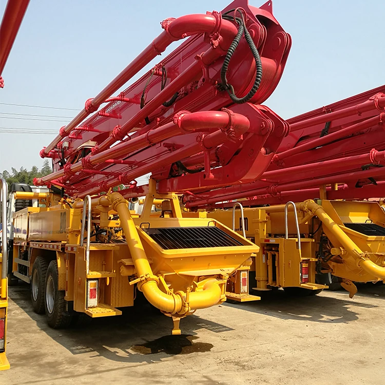 2012 diesel putzmeister volvo 36m used cost of truck mounted concrete pump trucks for sale