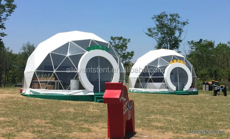 Customized outdoor greenhouse geodesic dome house ,geodesic dome tent