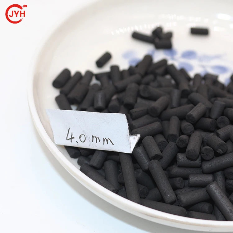 4mm columnar pellet activated carbon for odor removal coal based columnar anthracite for Chemical Auxiliary Agent