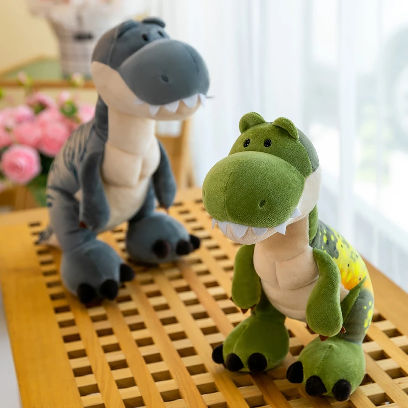 Manufacture Fast Delivery Long-Neck Soft Squishy Dinosaur Series Plush Doll Stuffed Animal Toys