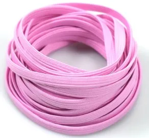 Factory Price Flat Round  Polyester High Elastic Chinese Jump Rope