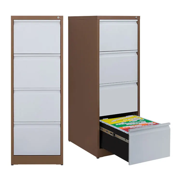 horizontal iron modern design iron vertical storage metal furniture home office 4 drawer steel filing cabinet