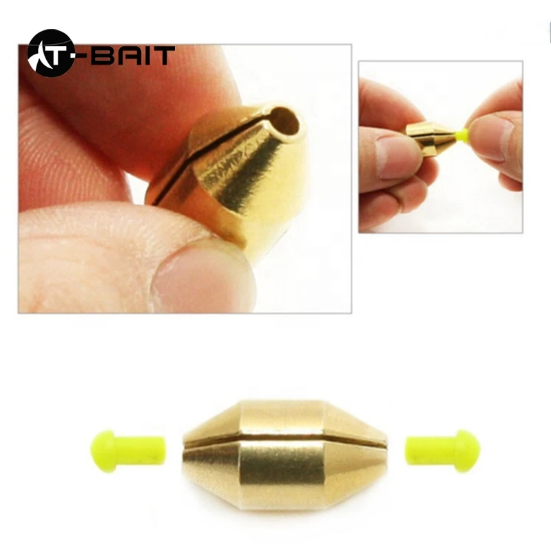 Manufacturers wholesale sea fishing accessories copper sinker float fishing tools fishing sinker