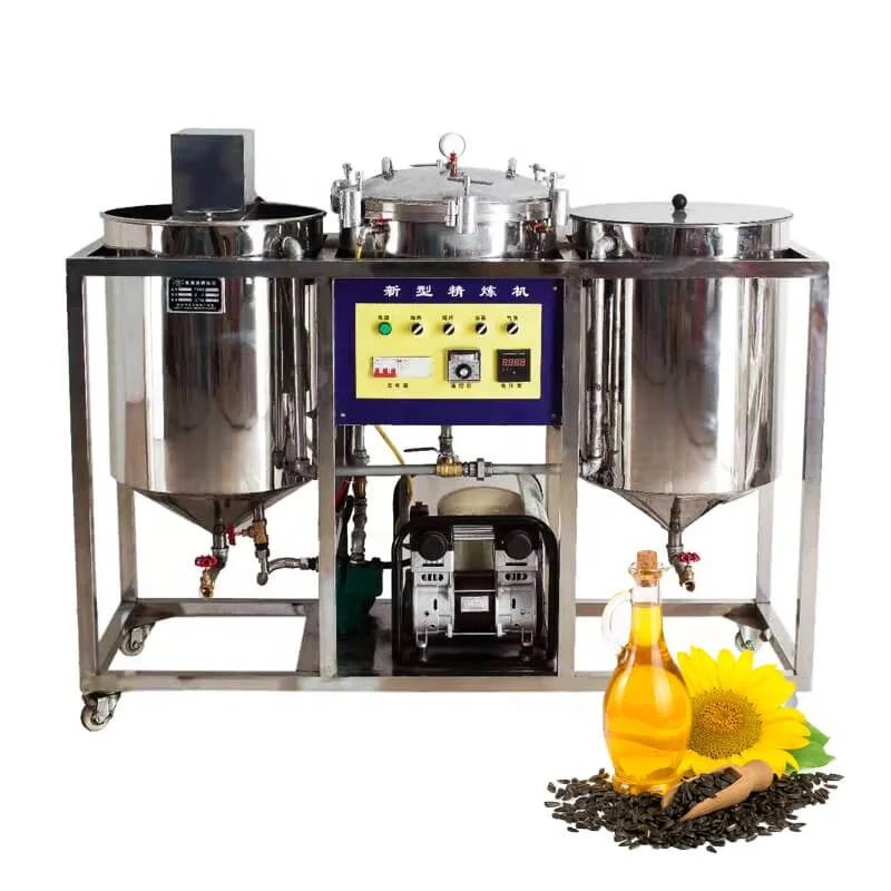 Crude Palm Kernel Process Equipment Refinery Plant Oil Refined Produce Pure Sunflower Machine