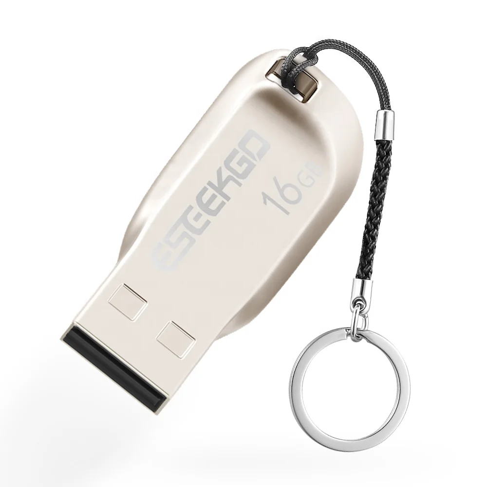 Высокоскоростной флэш-накопитель Eseekgo, полный объем, USB 2,0, 16 ГБ, 32 ГБ, 64 ГБ, мини-флешка, USB флэш-накопитель