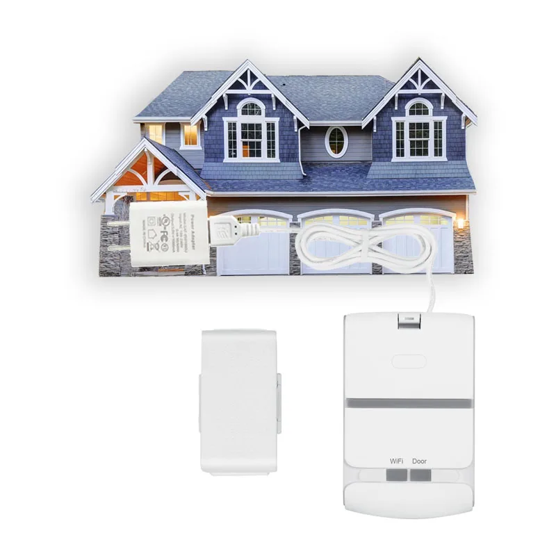  Google Home And Alexa voice control sectional Garage Door controller mobile APP smart garage door