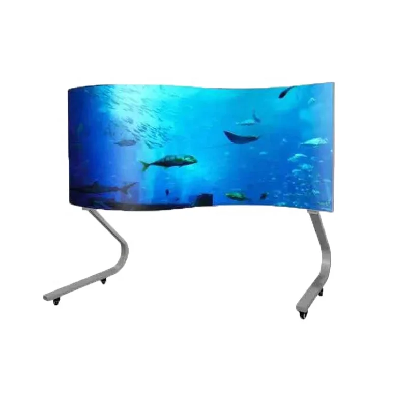 Shenzhen LED Display P1.5 P2.0 P2.5 P3.0 P4 Creative Soft LED Panel Indoor Commercial Advertising Flexible LED Screen